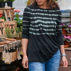 Women’s Tie Dye Olive and Black